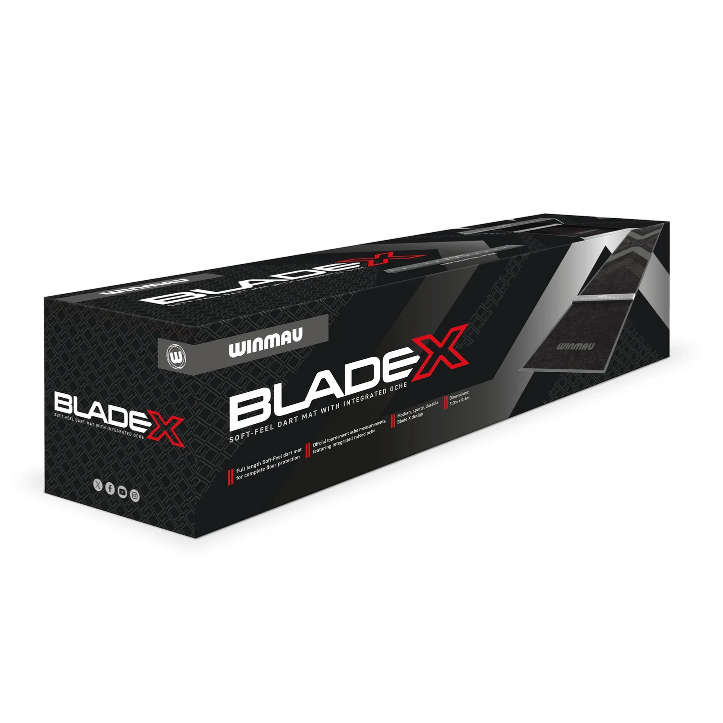 Winmau Blade X Soft Feel Dart Mat