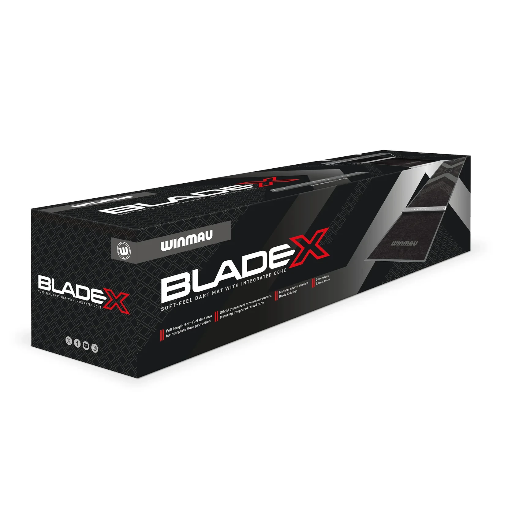 Winmau Blade X Soft Feel Dart Mat
