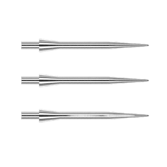 Winmau Velocity Silver Effect Dart Points - 32mm