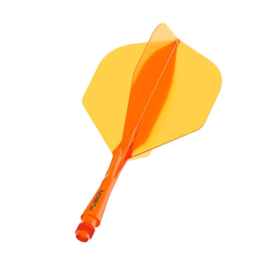 Winmau Fusion Darts Integrated Flight & Shaft Fluoro Orange