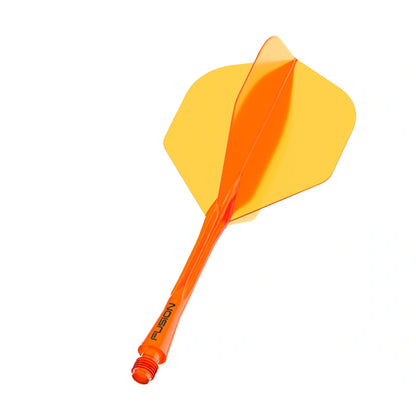 Winmau Fusion Darts Integrated Flight & Shaft Fluoro Orange