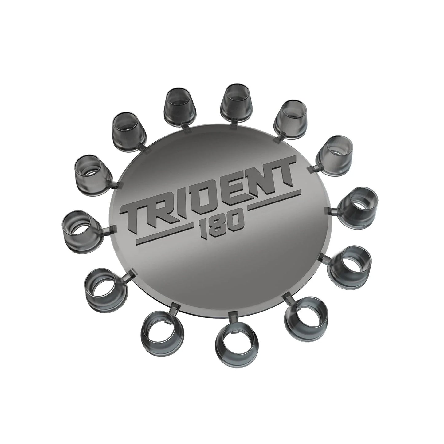 Trident 180 Silver Dart Point Caps