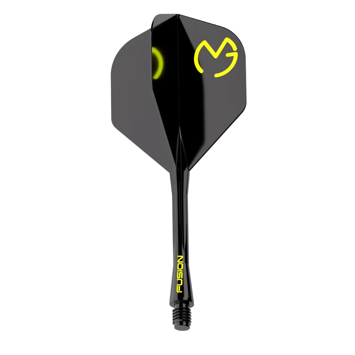 Winmau Fusion Integrated Flight & Shaft MvG PacMan - Black & Green