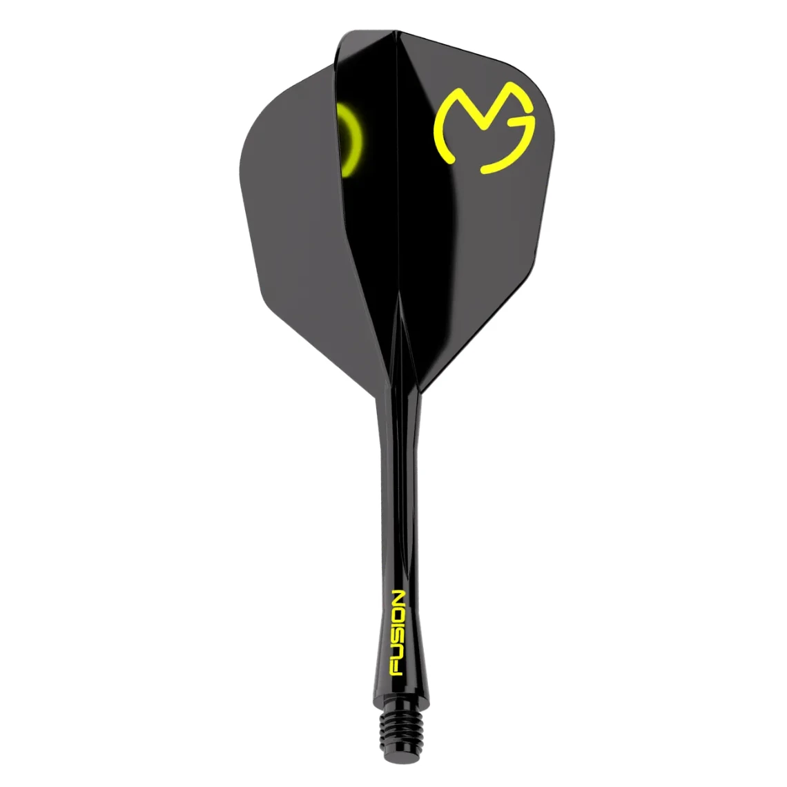 Winmau Fusion Integrated Flight & Shaft MvG PacMan - Black & Green