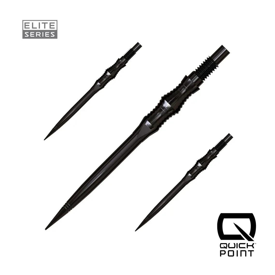 Harrows Apex Spire Elite Series Quick Point Black