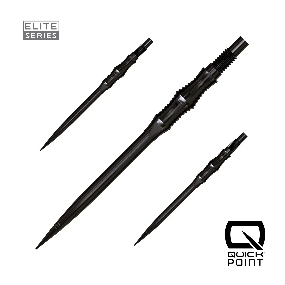 Harrows Apex Spire Elite Series Quick Point Black