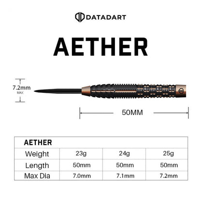 Datadart Aether 95% Tungsten Darts 