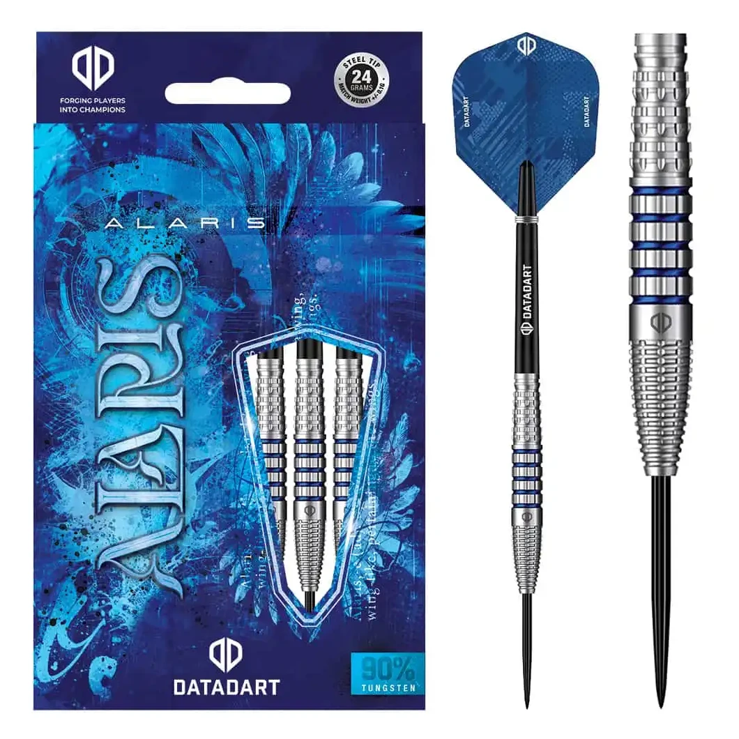 Datadart Alaris 90% Tungsten Steel Tip Darts 