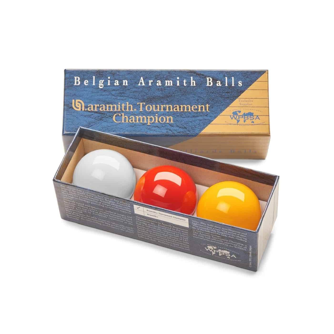Aramith Tournament Champion Billiard Ball Set Yellow – Sherwood Sport