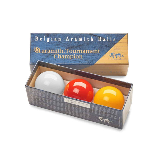 Aramith Tournament Champion Billiard Ball Set Yellow