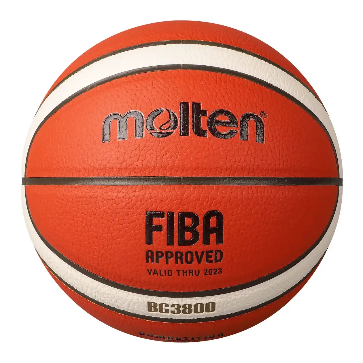 Molten BG3800 Basketball - 12 Panel Composite Leather (Indoor)