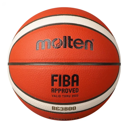 Molten BG3800 Basketball - 12 Panel Composite Leather (Indoor)