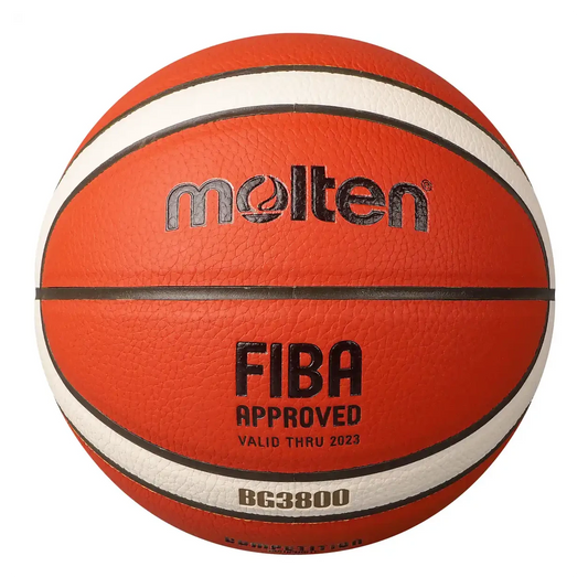 Molten BG3800 Basketball - 12 Panel Composite Leather (Indoor)