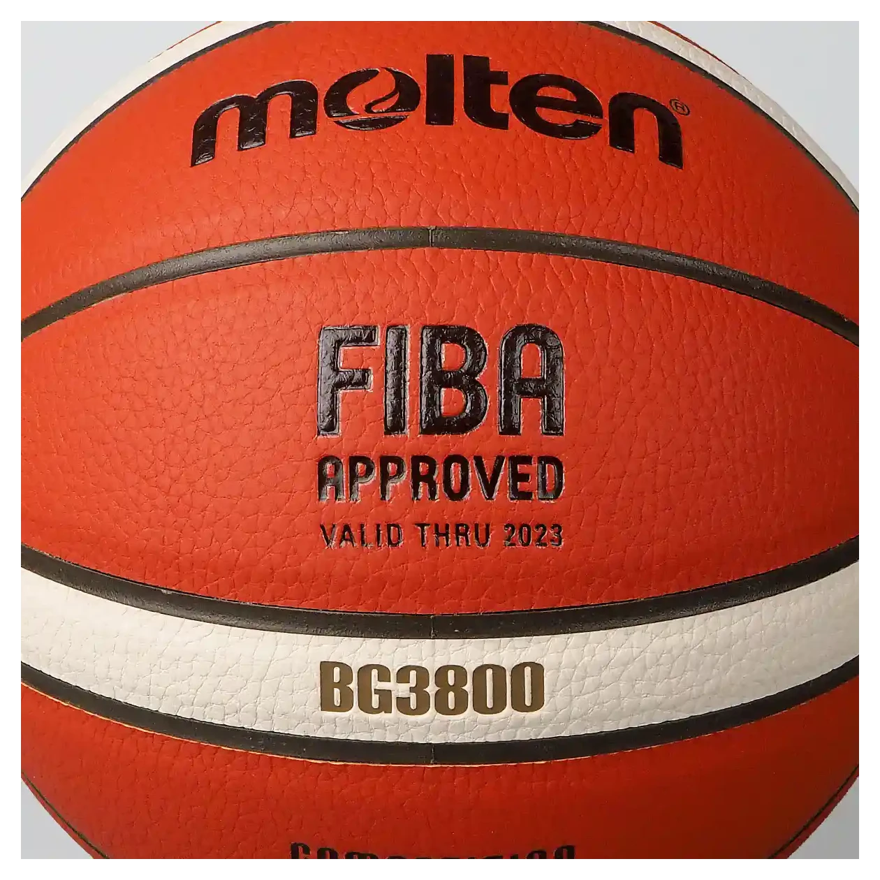 Molten BG3800 Basketball - 12 Panel Composite Leather (Indoor)