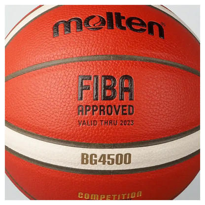 Molten BG4500 Basketball - 12 Panel - Premium Composite Leather (Indoor)