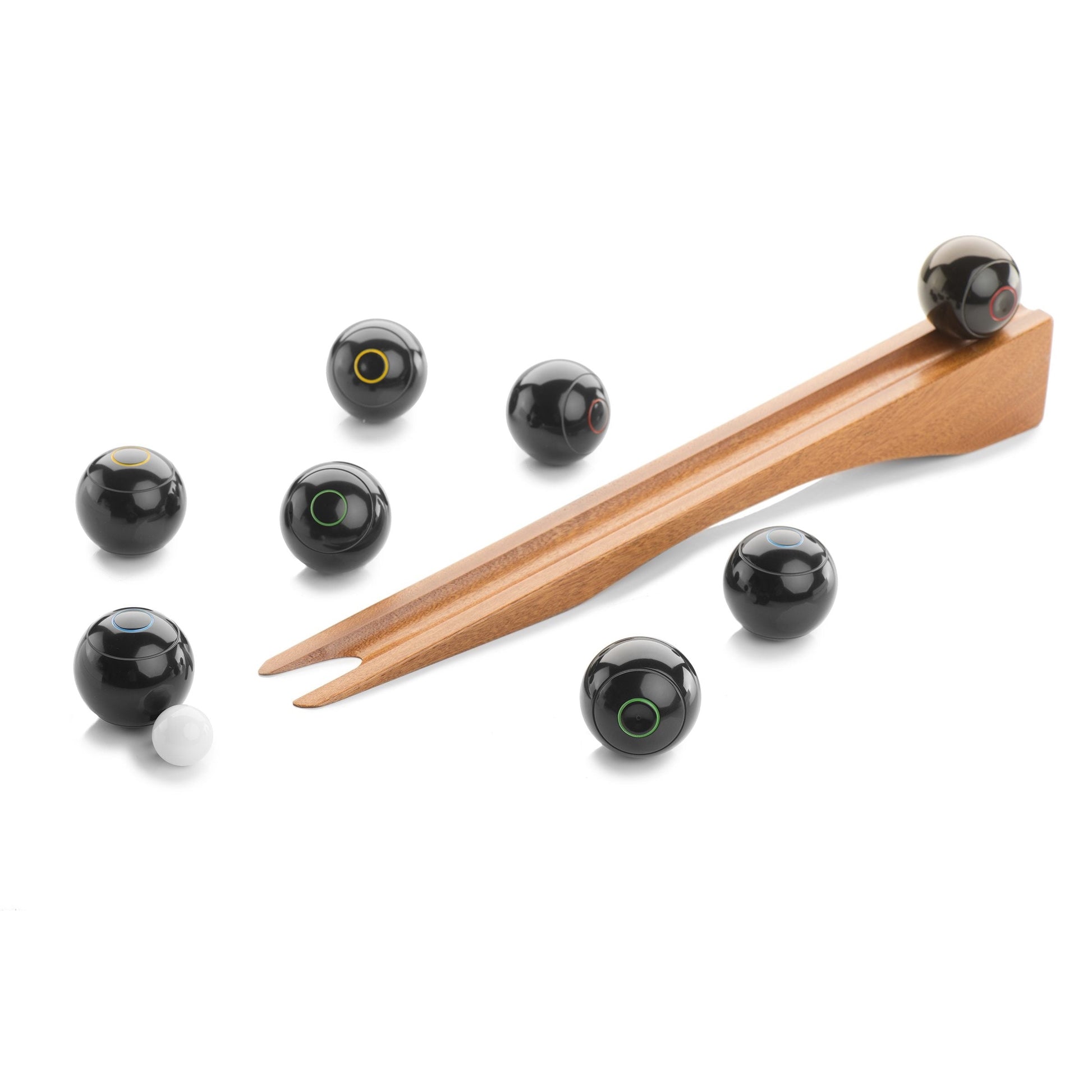 Peradon Table Bowls 2 inch 4 Pairs Jack Hardwood Chute