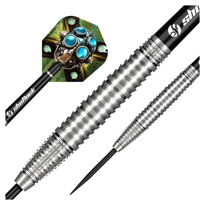 Shot Badlands Krush Steel Tip Darts 90% Tungsten Barrels