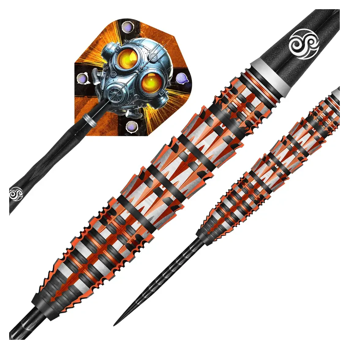 Shot Badlands Rustin Steel Tip Darts 90% Tungsten Barrels