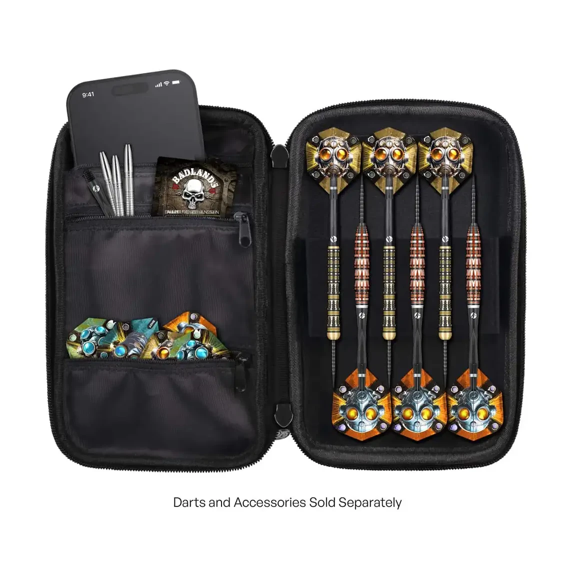 Shot Badlands Tactical Darts Case - Two Set Dart Wallet - Inner