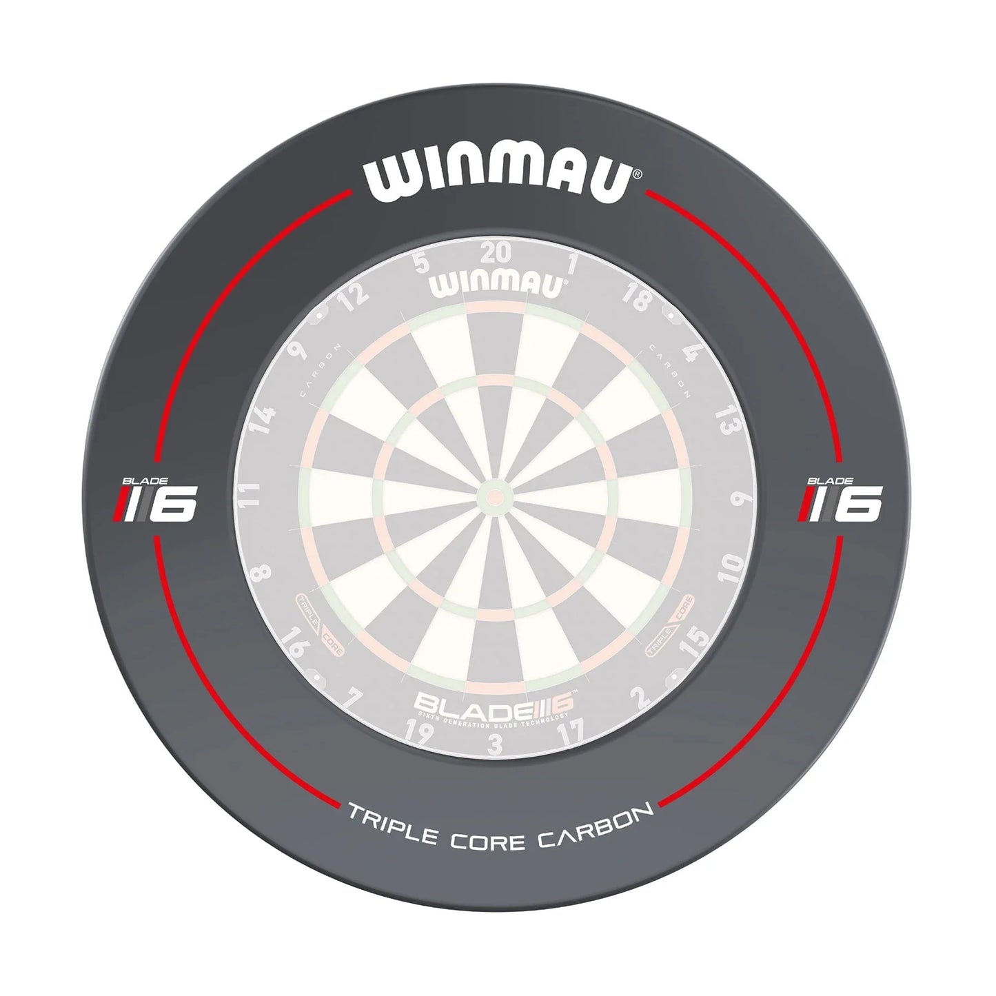 Winmau Blade 6 Grey Dartboard Surround