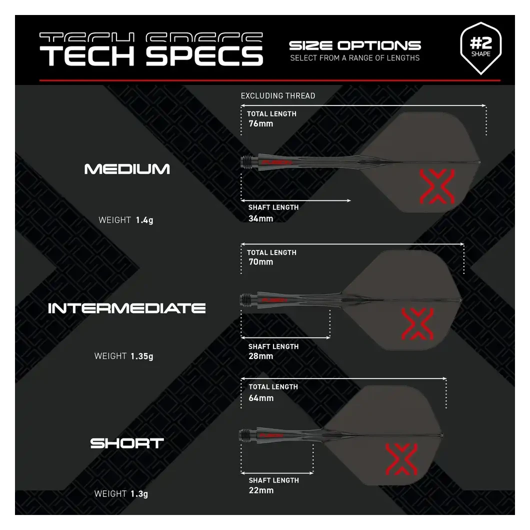 Winmau Blade X - Fusion Integrated Flight & Shaft