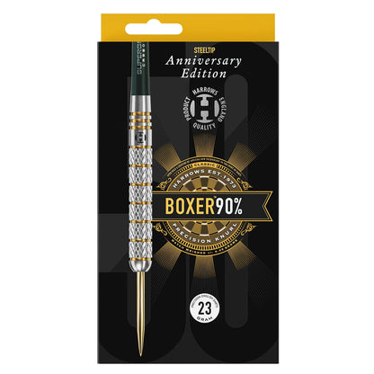 Harrows Boxer 23g 90% Tungsten Steeltip 50th Anniversary Darts