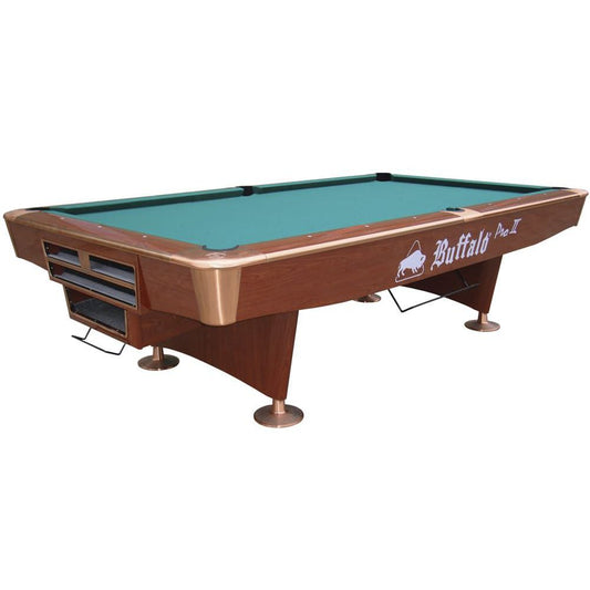 Buffalo Pro II Brown 9ft American Pool Table
