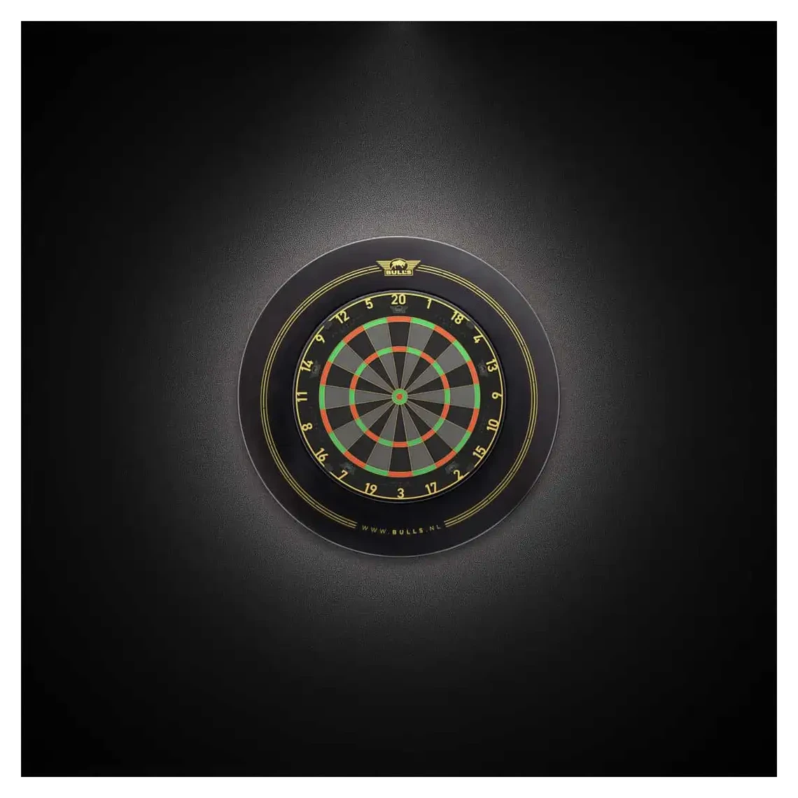 Bulls NL Advantage Black Professional Dartboard 