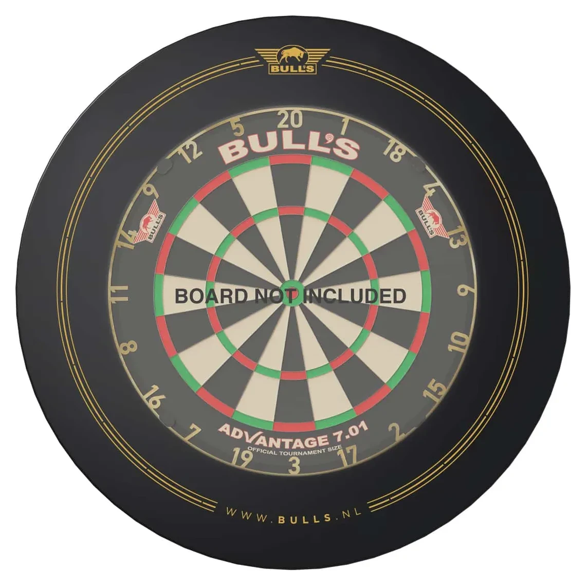 Bulls NL Advantage Lite Gold Dartboard Surround