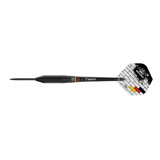 Bulls Martin Schindler Steel Dart - Black  Brass 