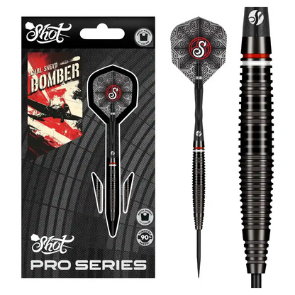 Shot Pro Series Carl Sneyd 90% Tungsten Steel Tip Darts