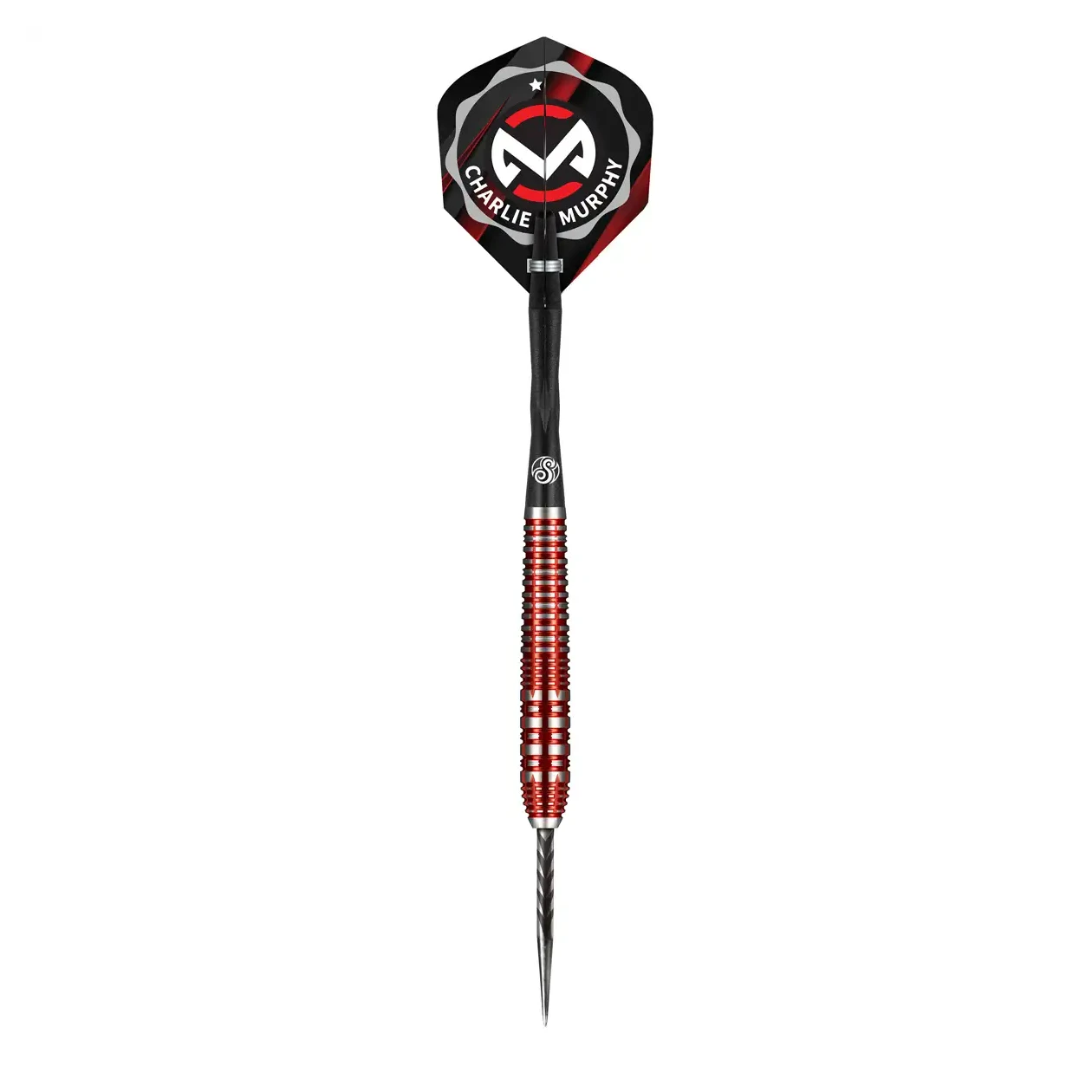 Shot Collab Charlie Murphy Steel Tip Dart Set - 90% Tungsten Barrels 