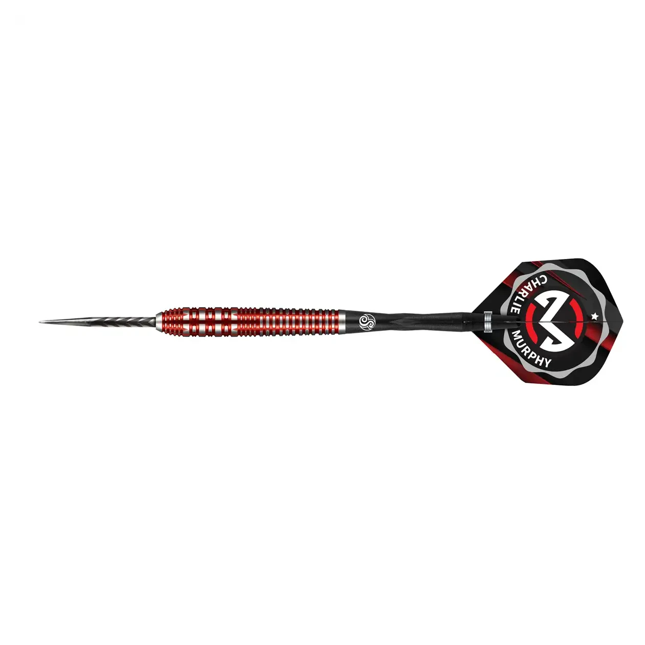 Shot Collab Charlie Murphy Steel Tip Dart Set - 90% Tungsten Barrels 