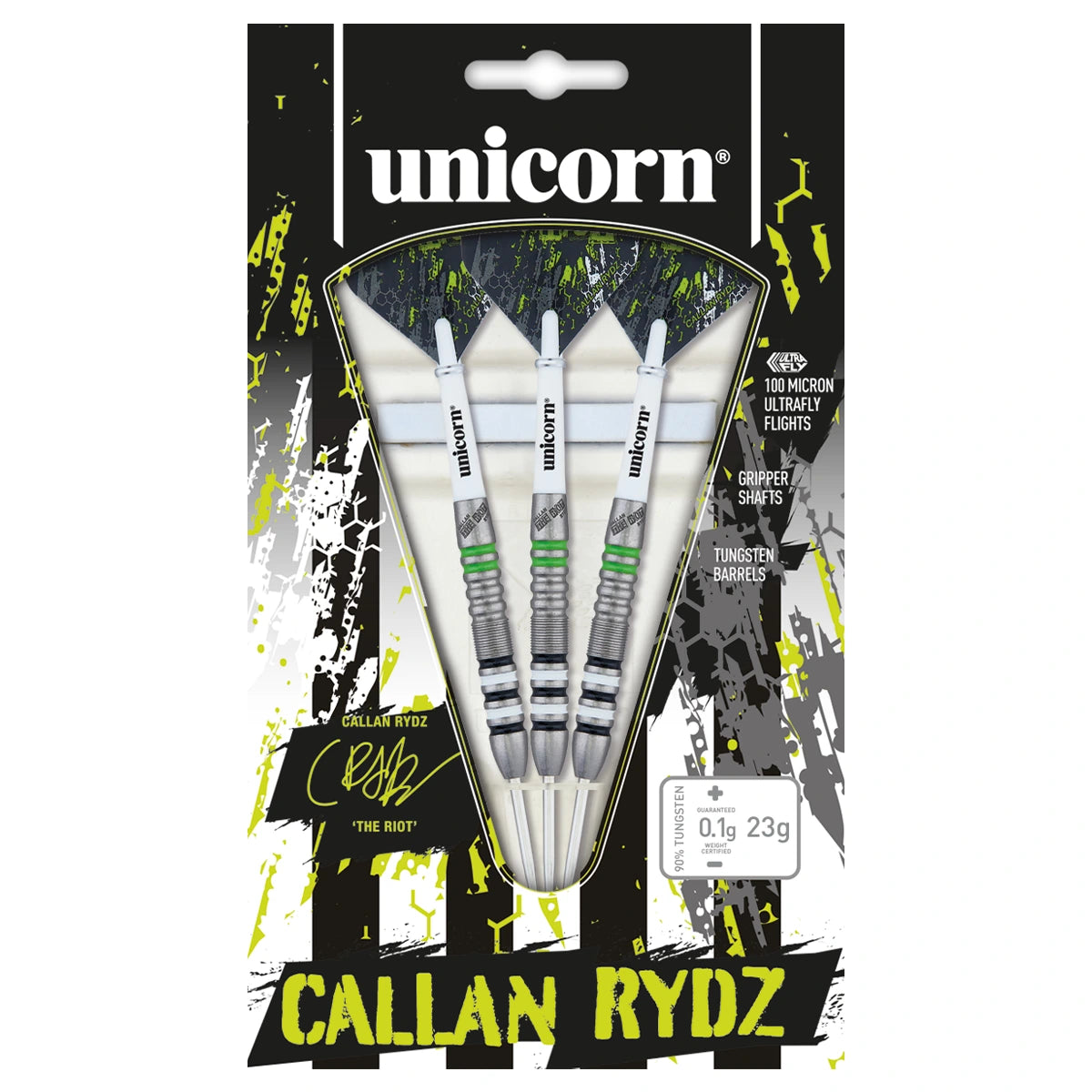 Unicorn The Riot Callan Rydz 80% Tungsten 23g Darts