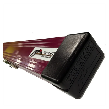 Cue Craft Bordeaux Violet 1 Piece Aluminium Snooker Cue Case