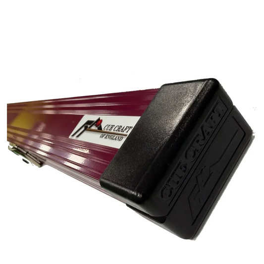 Cue Craft Bordeaux Violet 3 Piece Aluminium Snooker Cue Case