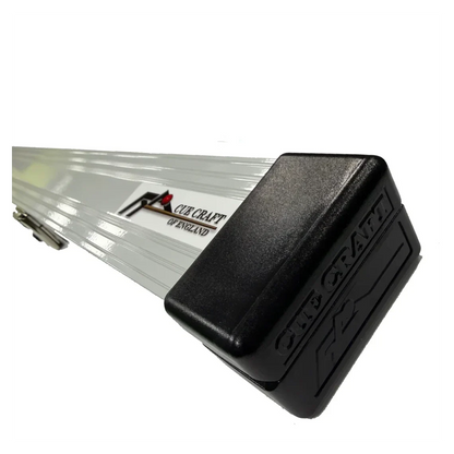 Cue Craft Light Grey 3 Piece Aluminium Snooker Cue Case