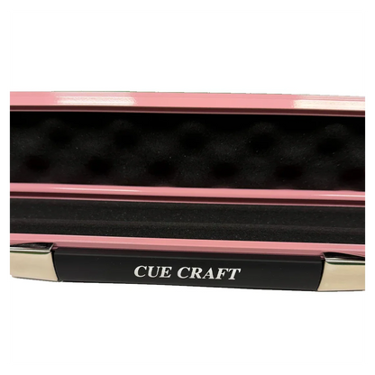 Cue Craft Pink 3 Piece Aluminium Snooker Cue Case