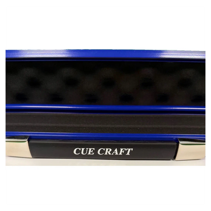 Cue Craft Scottish Blue 3 Piece Aluminium Snooker Cue Case