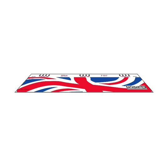 Datadart Darts Oche Throw Line - Union Jack