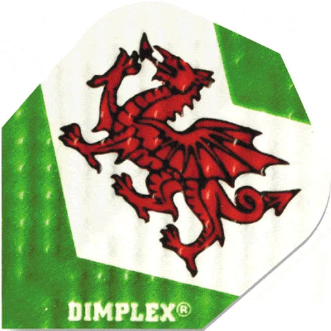 Harrows Dimplex Welsh Dragon Dart Flights