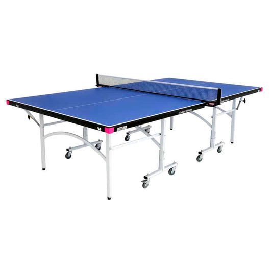 Butterfly Easifold 19 Blue Rollaway Indoor Table