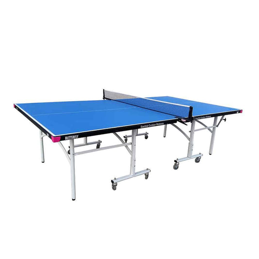 Butterfly Easifold 12 Blue Outdoor Rollaway Table Tennis Table