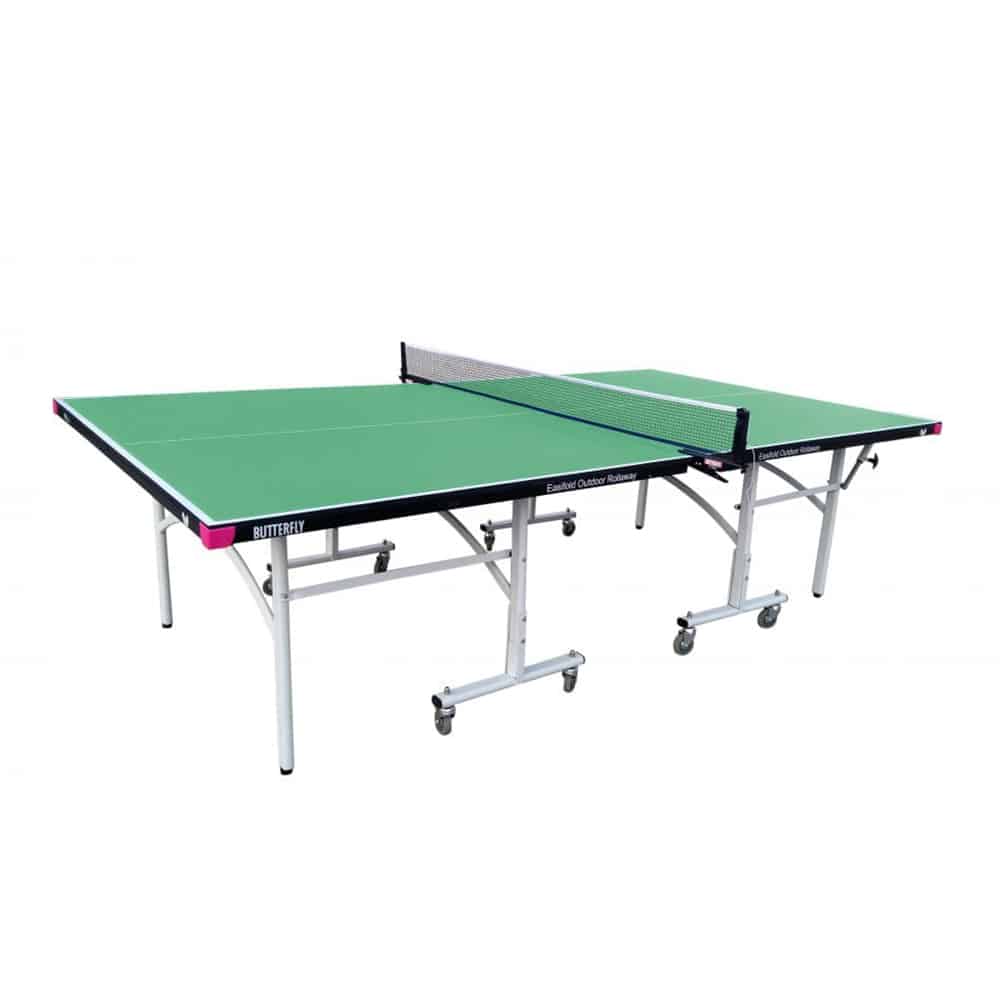 Butterfly Easifold 12 Green Outdoor Rollaway Table Tennis Table