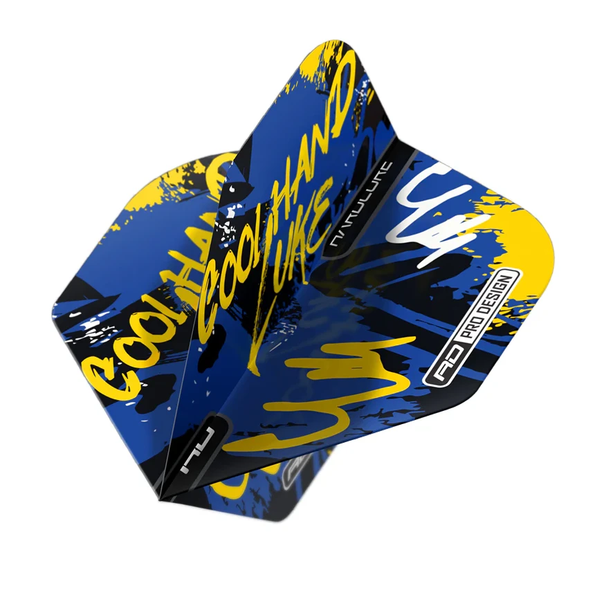 Red Dragon Luke Humphries Graffiti Blue Hardcore Standard Extra Thick Dart Flights
