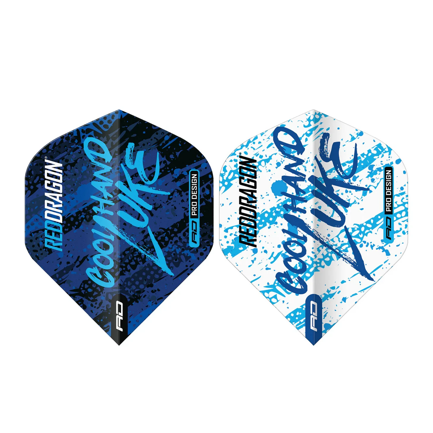 Red Dragon Luke Humphries WC Blue & White Yin Yang Standard Extra Thick Dart Flights