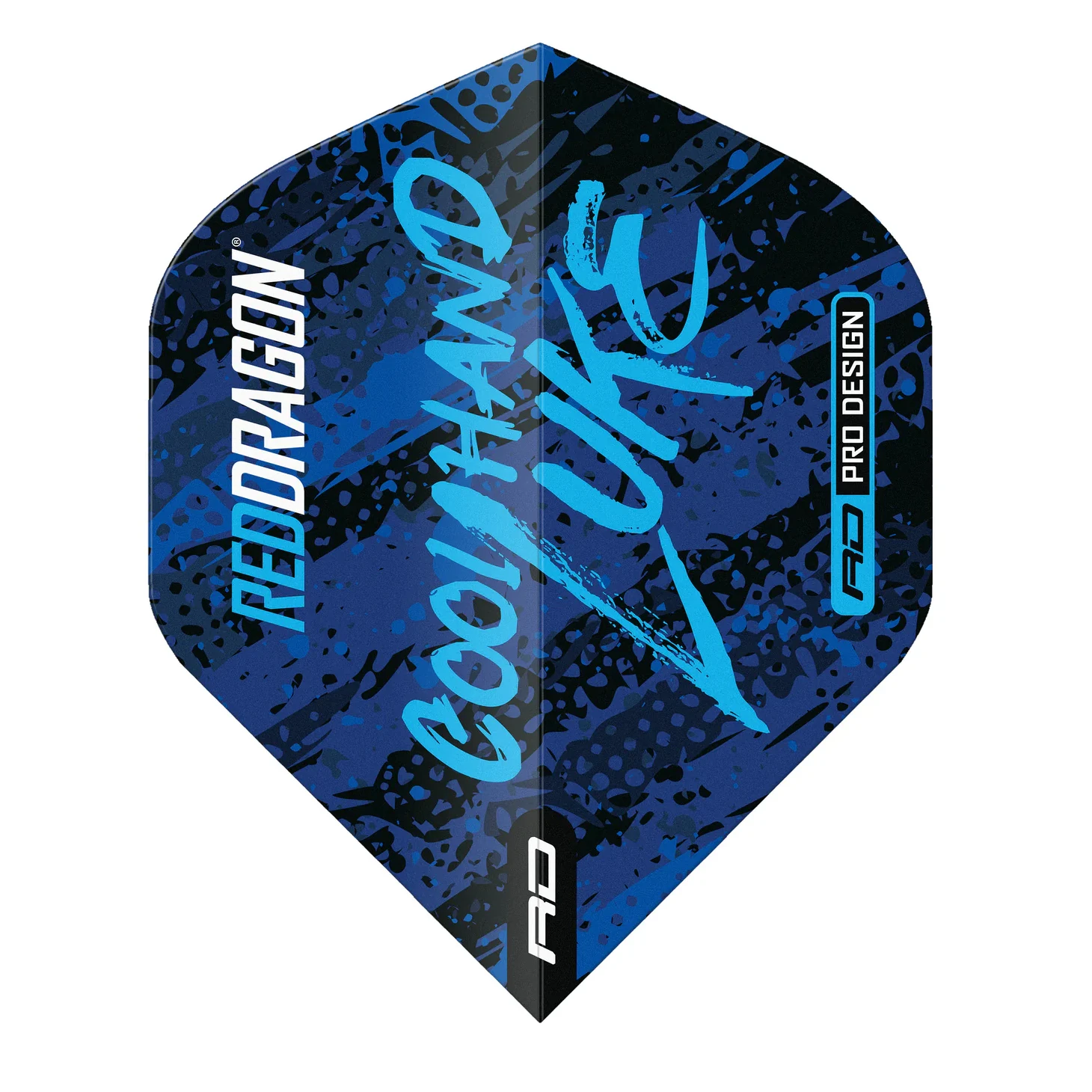 Red Dragon Luke Humphries WC Blue & White Yin Yang Standard Extra Thick Dart Flights