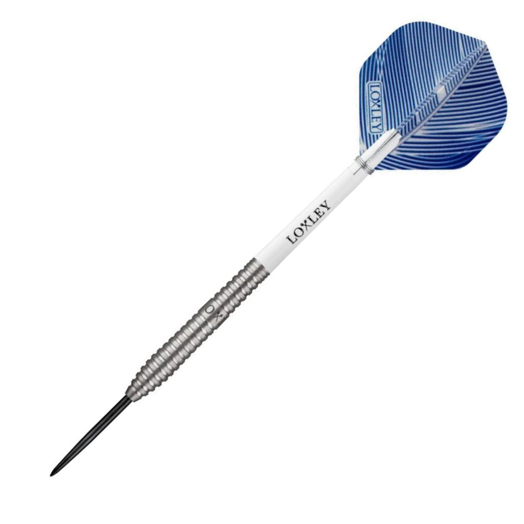 Loxley Featherweight Steel Tip Darts - Blue - 18g