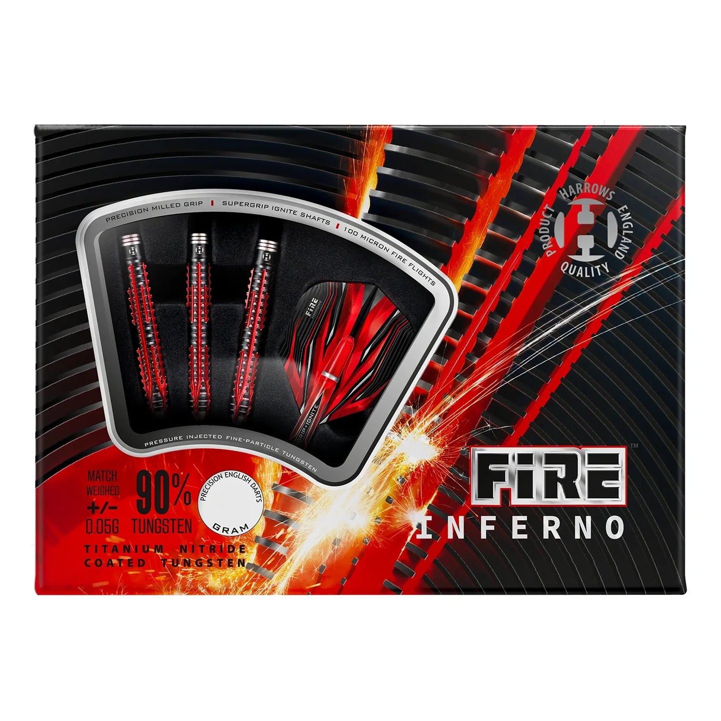 Harrows Fire Inferno 21g Darts