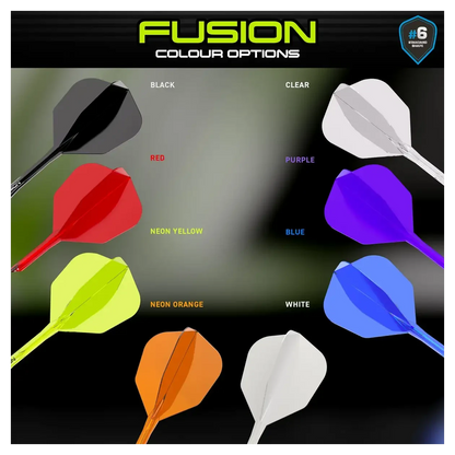 Winmau Fusion Integrated Flight & Shaft #6 All Colours